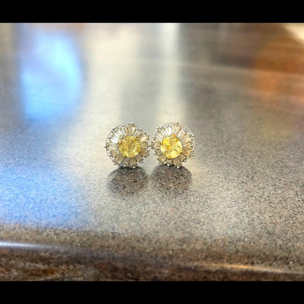 Swarovski Sunshine Pierced Earrings
